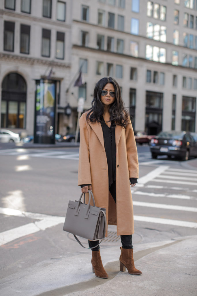 OVERSIZED CAMEL COAT - Walk In Wonderland