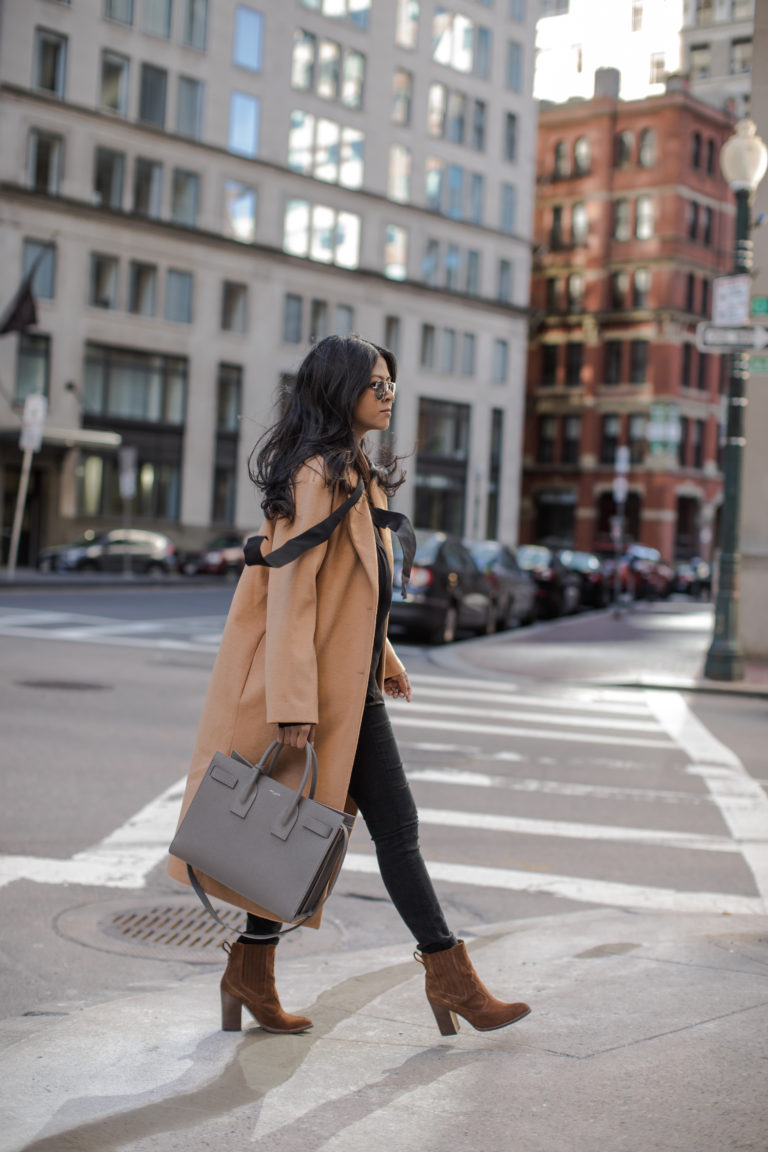 OVERSIZED CAMEL COAT - Walk In Wonderland