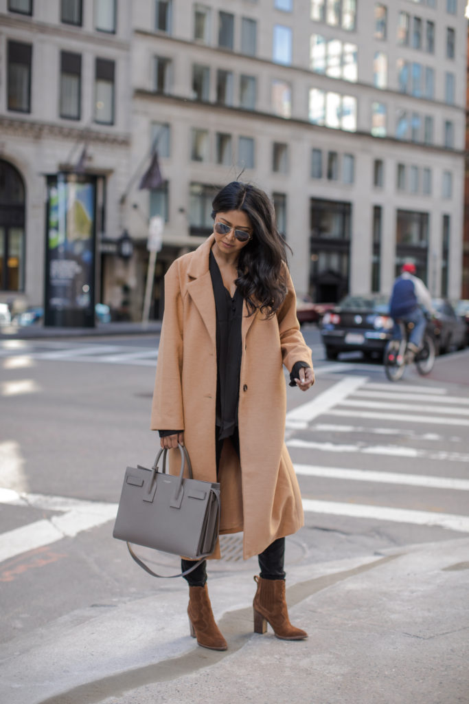 OVERSIZED CAMEL COAT - Walk In Wonderland