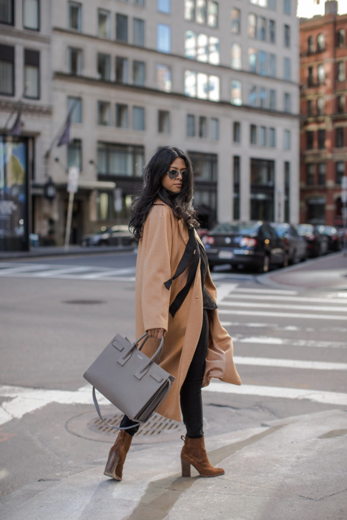 OVERSIZED CAMEL COAT - Walk In Wonderland